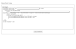 Stores - Store Front Code